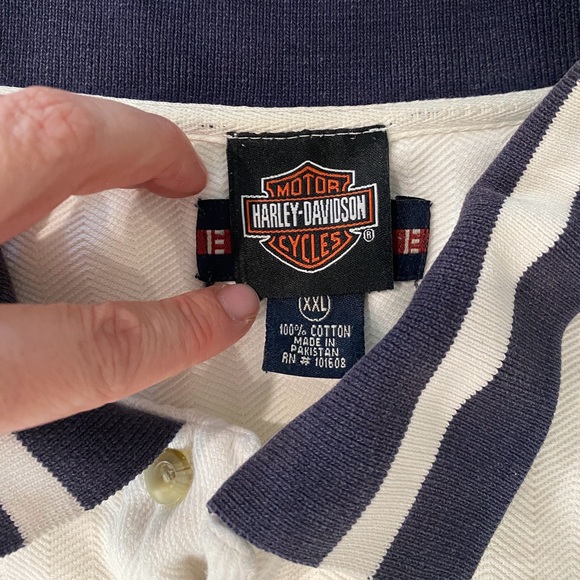 Harley Davidson Escape XXL White Men’s Polo - Picture 5 of 6